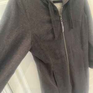 MONDETTA WOMENS SIZE SMALL CHARCOAL GREY JACKET